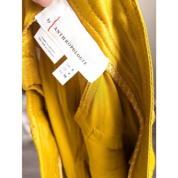 Anthropologie wide leg cargo pants size 4 - Picture 7 of 10